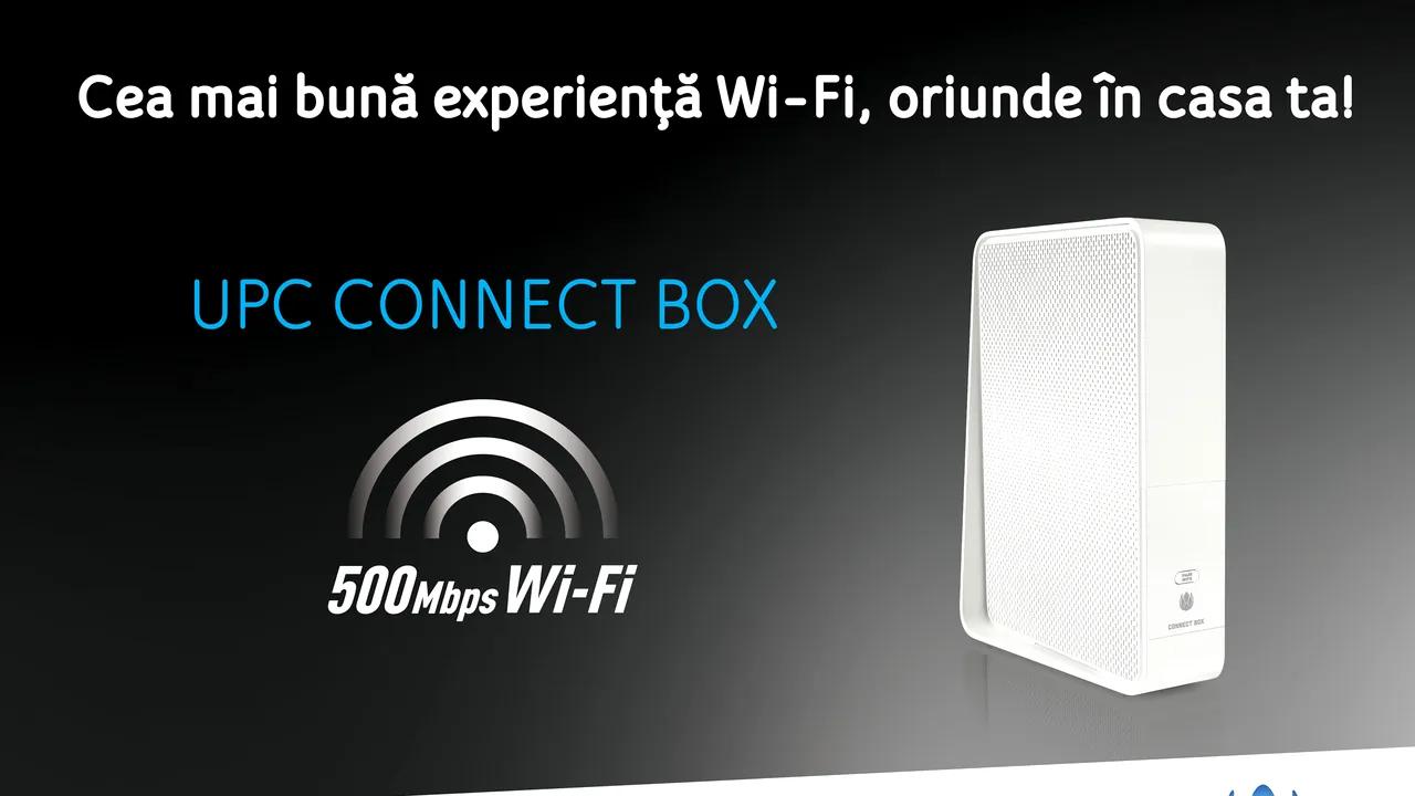 (P) UPC reinventeaza experienta Wi-Fi prin lansarea modemului Connect Box