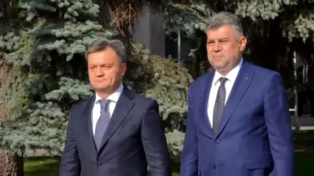 Premierul Marcel CIOLACU, primit de omologul său Dorin Recean în cadrul vizitei oficiale la Chișinău / România sprijină integrarea Moldovei în UE
