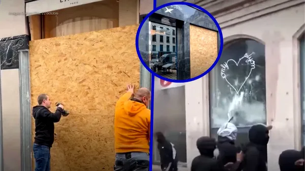 Baricade instalate la magazinele de lux din Paris. Francezii se pregătesc să protesteze și în acest weekend