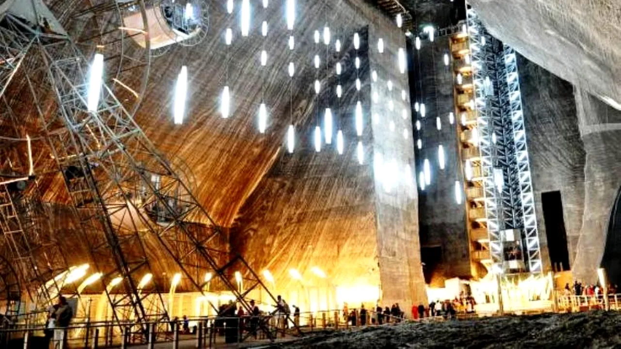Salina Turda din Cluj, inclusă printre destinațiile incredibile de călătorie