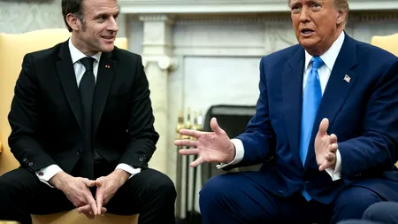 Macron îl perie pe Trump și-i flutură premiul Nobel pe la nas: „Doar dacă opriți conflictul din Gaza”