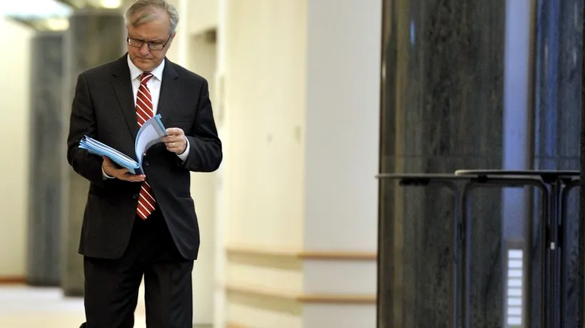 Olli Rehn demisionează din postul de comisar pentru Afaceri Economice