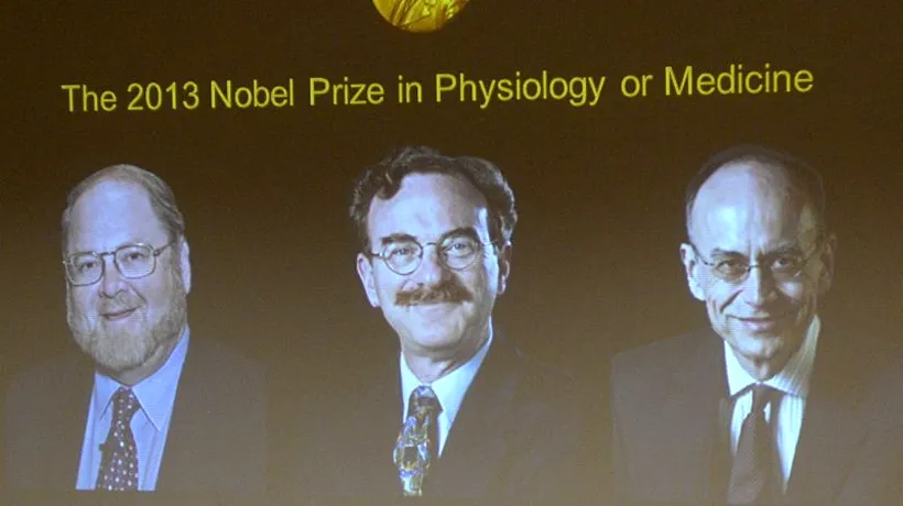 James Rothman, Randy Schekman și Thomas  Sudhof, câștigătorii premiului Nobel pentru Medicină 2013