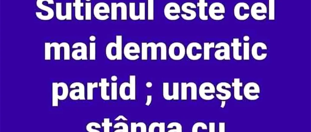 BANCUL ZILEI | Sutienul este cel mai democratic partid