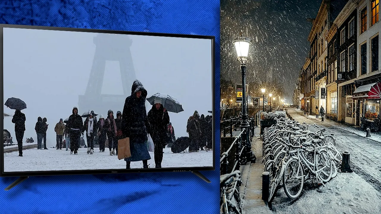 Vreme extremă în Europa. Șase morți, sute de zboruri anulate, școli închise, din cauza condițiilor meteo