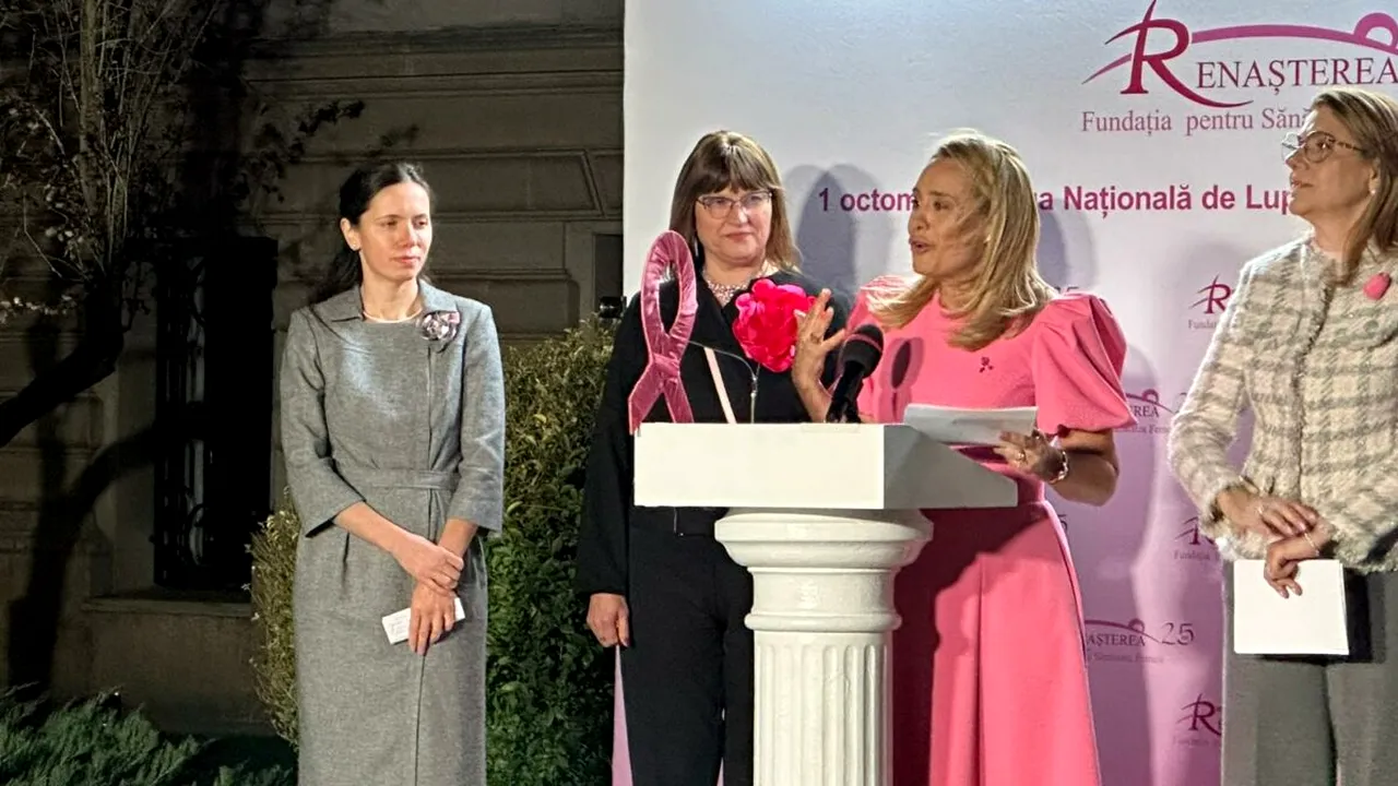 Mirabela Grădinaru, în rolul oficial de „Primă Doamnă