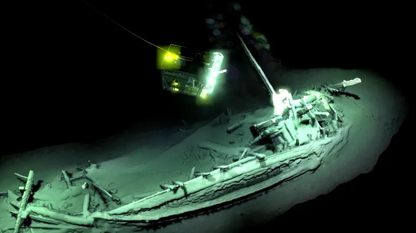 Descoperire inedită! O navă grecească, veche de peste 2400 de ani, găsită în Marea Neagră
