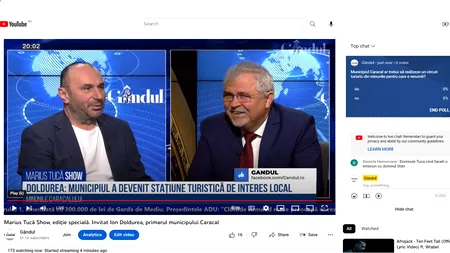 Poll Marius Tucă Show: „Municipiul Caracal ar trebui să realizeze un circuit turistic din minunile pentru care e renumit?”
