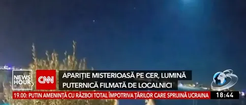 O „STEA căzătoare” de pe cer i-a panicat pe mulți români de la malul mării. Ce spun astronomii