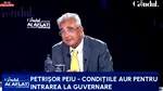 Petrișor Peiu: „Aș fi o propunere bună pentru funcția de premier / Dacă vom obține această funcție, prima alegere este președintele partidului”. AUR anunță trei condiții pentru intrarea la guvernare