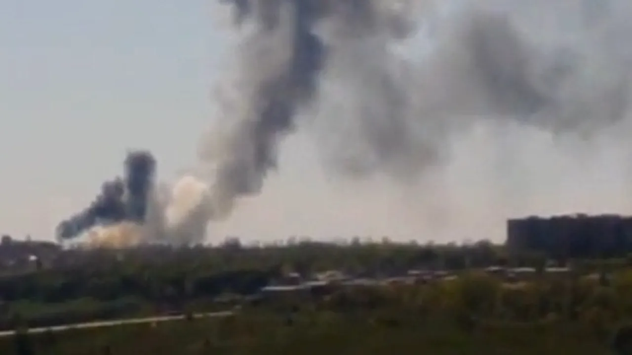 Șapte copii din Ucraina au găsit un obuz nedetonat . A explodat când au încercat să-l deplaseze