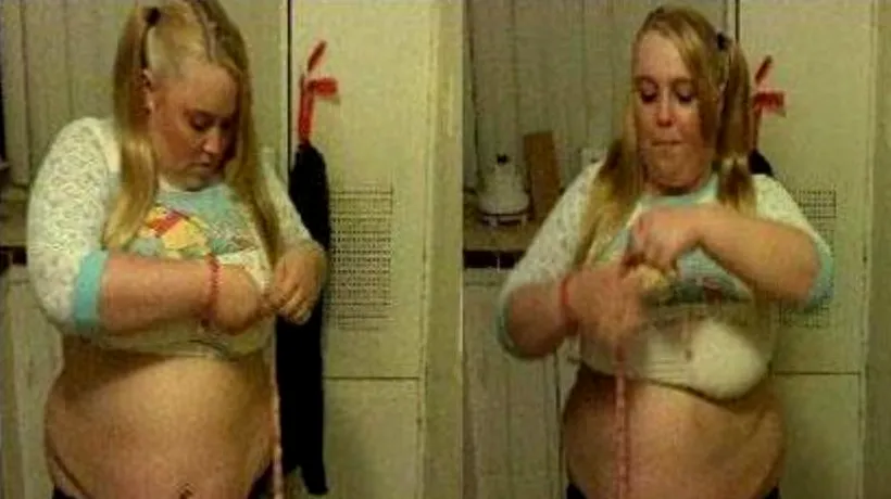 O britanică face cură de îngrășare pentru amatorii de femei grase de pe internet