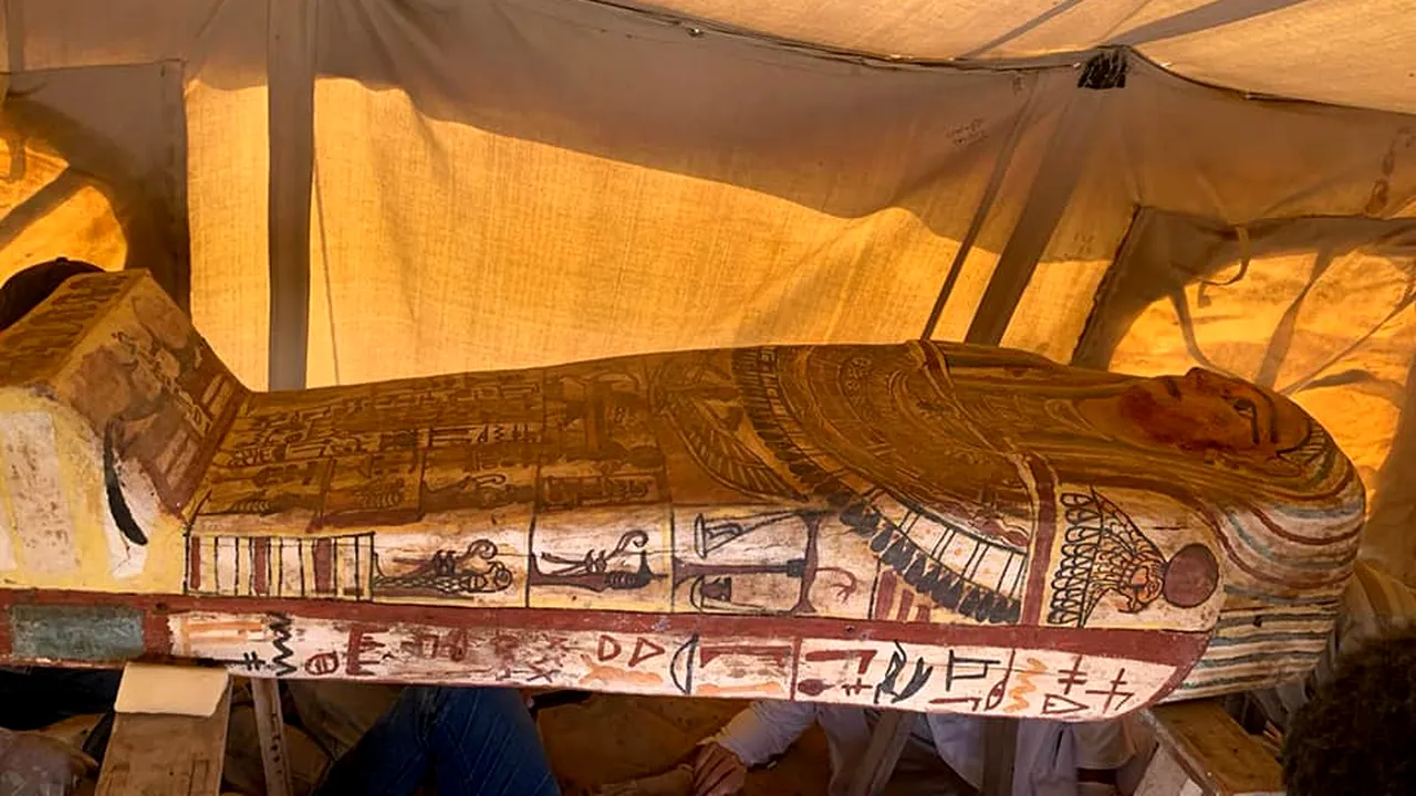 Descoperire incredibilă în Egipt, la doar câțiva kilometri de piramidele din Giza - FOTO