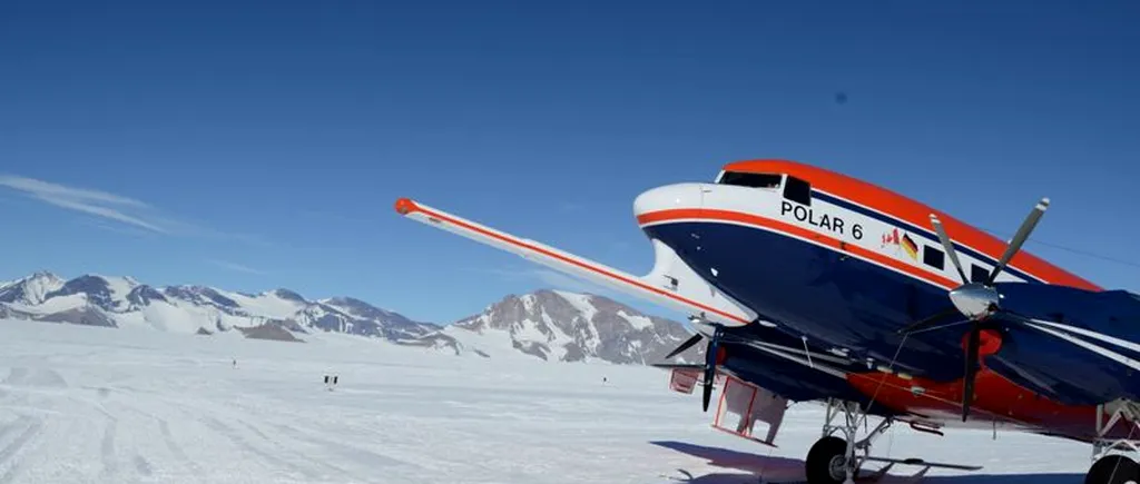 Ce au descoperit cercetătorii germani în timpul unui zbor în Antarctica. „Este foarte neobișnuit