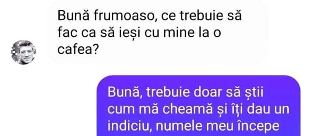 BANCUL ZILEI | „Îți dau un indiciu: Numele meu începe cu litera D”