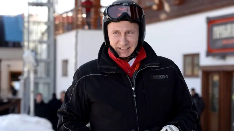 Putin a schiat la Soci și a inspectat situația lucrărilor pentru JO de iarnă