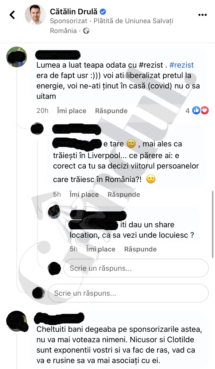 Catalin Drula Facebook
