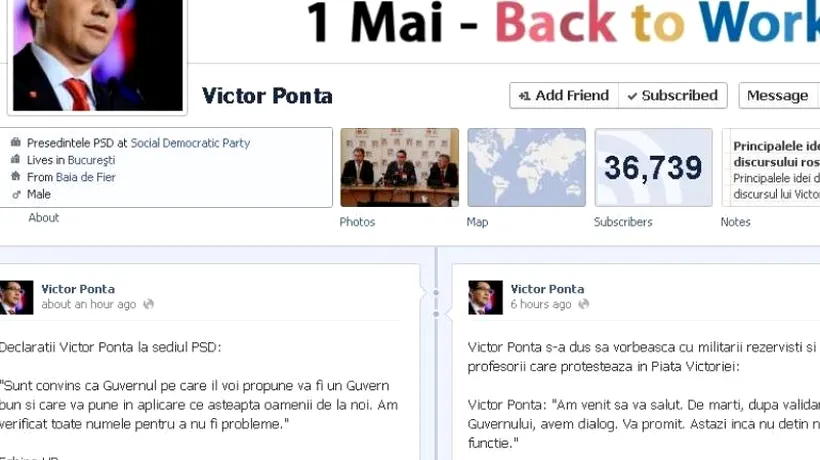 Guvernul Ponta. Premierul desemnat: Am verificat toate numele de miniștri pentru a nu fi probleme