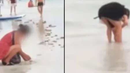 O plajă a fost închisă după ce o femeie a îngropat un obiect în nisip: Nu putem tolera așa ceva. Parcă era surdă