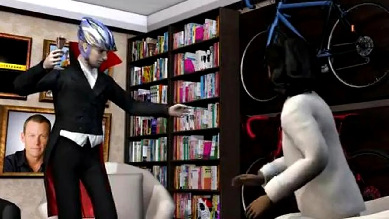 Lance Armstrong, ironizat într-un film de animație. VIDEO