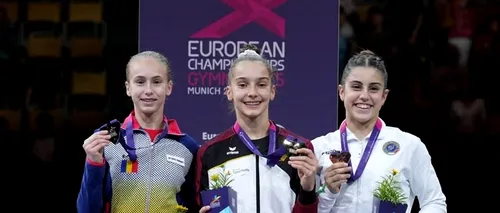 Medalii de argint pentru România la Campionatele Europene de gimnastică artistică!