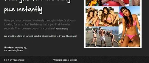 O aplicație controversată te ajută să găsești fotografiile în care prietenii de pe Facebook sunt îmbrăcați provocator