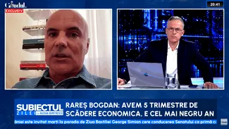 Rareș Bogdan, avertisment dur despre economie: „E cel mai negru an după 5 semestre de scădere economică”