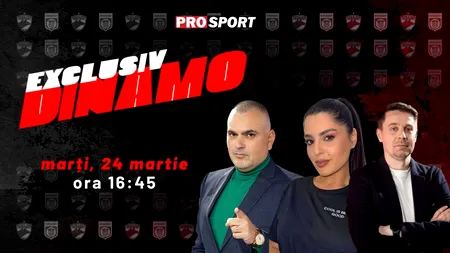 EXCLUSIV DINAMO, azi, de la 16.45. În sfârșit, au început transferurile la Dinamo! Ioana State e invitată specială