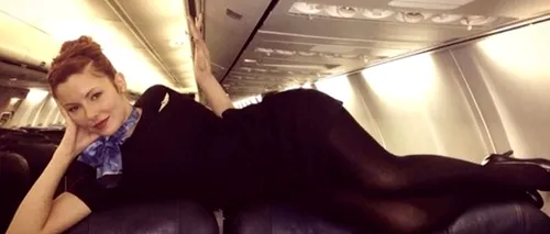 Tot mai multe selfie-uri cu stewardese, postate pe rețelele de socializare