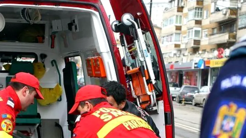 Femeie de 79 de ani dusă la spital cu arsuri pe 50% din corp, după o explozie în Alba