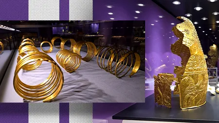 Obiectele din TEZAURUL României readuse din Olanda după furtul din Muzeul Drents pot fi văzute la Muzeul de Istorie