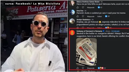 Ambasada Danemarcei intervine în “războiul merdenelelor”. Ce comentariu au lăsat pe pagina Mița Biciclista și în favoarea cui