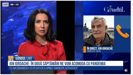 ȘOMAJ TEHNIC LA DACIA. Sindicalist, la Gândul Live: A fost o decizie grea în perioada în care noi lucram cu toate pânzele sus. Oamenii sunt foarte îngrijorați