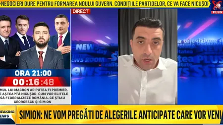George Simion: „Alegerile, duminică, nu au fost câștigate de Nicușor Dan, ci au fost câștigate de Emmanuel Macron, de Franța, de Ursula von der Leyen”