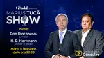 Marius Tucă Show începe marți, 11 februarie, de la ora 20.00, LIVE pe Gândul. Invitații zilei sunt Dan Diaconescu și HD Hartmann