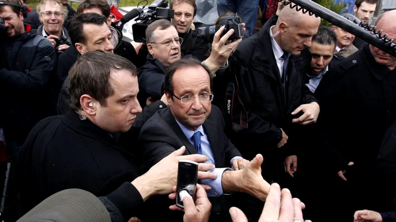 Francois Hollande ar câștiga alegerile prezidențiale din Franța cu 54 la sută