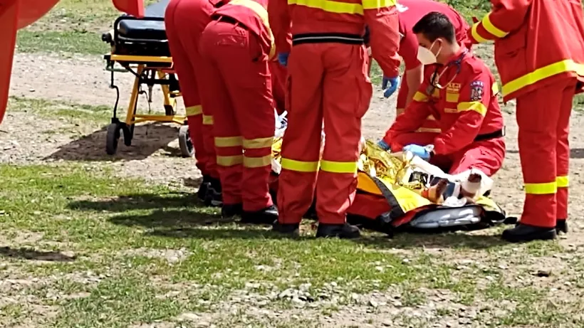 Copil de zece ani, lovit de o mașină în Iași. A ajuns la spital în stare foarte gravă