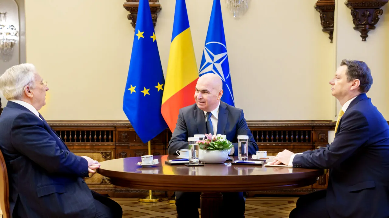 Ilie Bolojan a primit la Palatul Cotroceni o delegaţie a conducerii BNR, reprezentată de Guvernatorul Mugur Isărescu