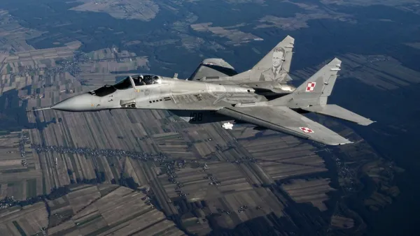 Un MiG-29 ucrainean, aflat în timpul unei misiuni de luptă aeriană, s-a prăbușit în regiunea Odesa. Pilotul s-a catapultat
