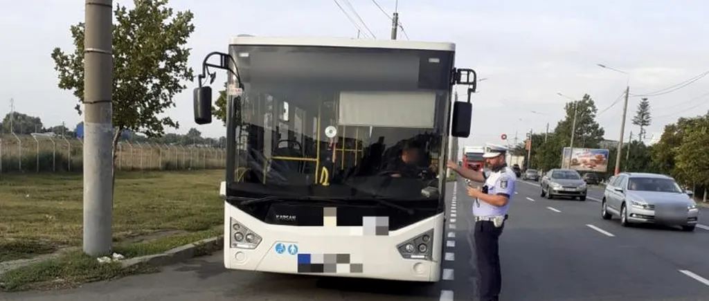 Se întâmplă în România! Șofer de autobuz din Brăila, prins drogat la volan, cu autobuzul plin de călători