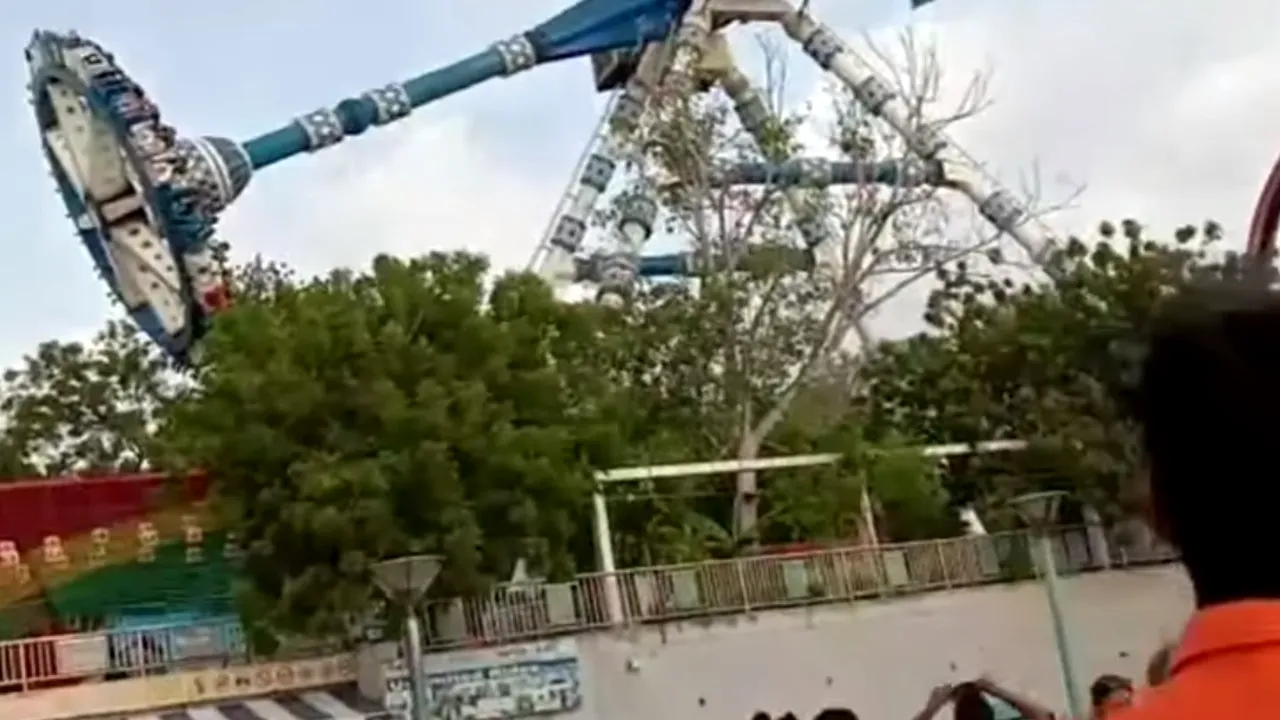 Accident teribil într-un parc de distracții: Zeci de persoane rănite și cel puțin două decedate - VIDEO