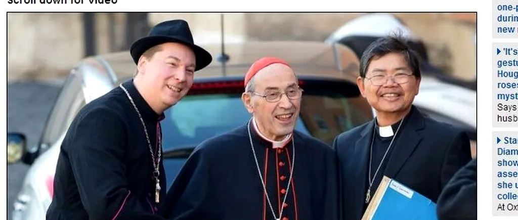 Un bărbat deghizat în episcop a reușit să intre la întâlnirea cardinalilor de la Vatican. Cum i-a păcălit „Basilius pe toți