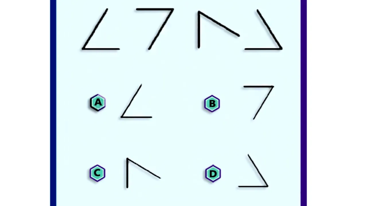 Test de inteligență | Care dintre cele 4 figuri geometrice e diferită de celelalte 3?