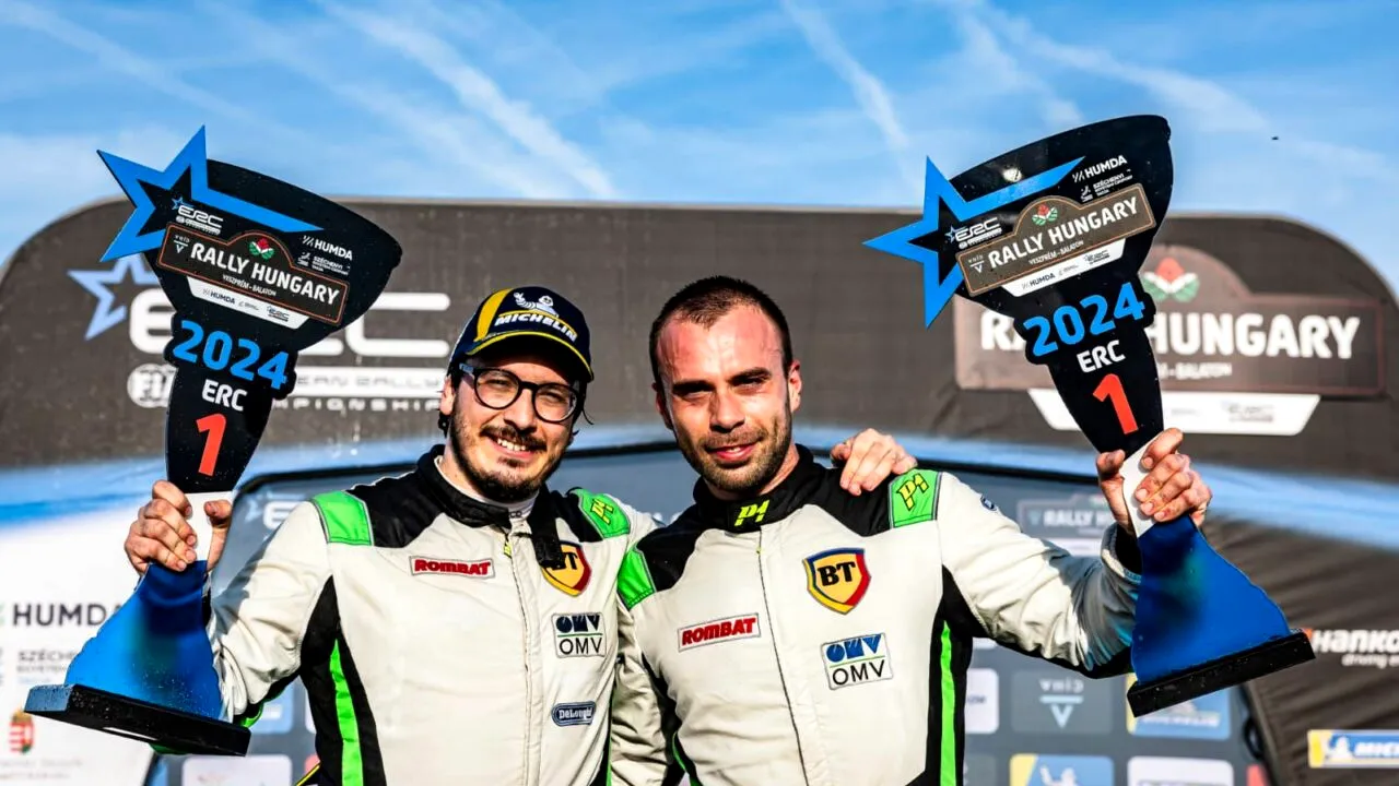 Simone Tempestini s-a impus în prima etapă a Campionatului European de Raliuri