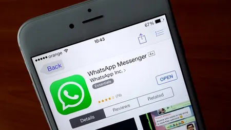 Utilizatorii de iPhone primesc un serviciu al WhatsApp care este disponibil de opt luni pe Android