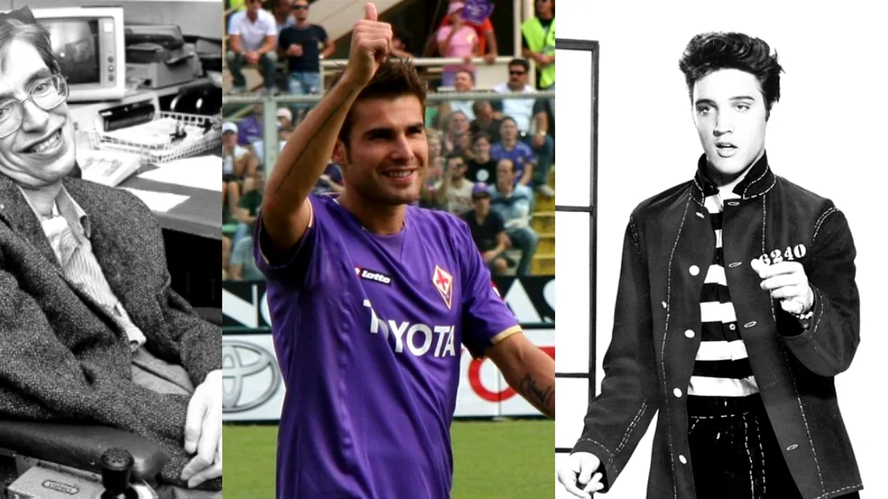 8 IANUARIE, calendarul zilei: Elvis Presley ar fi împlinit 90 de ani/ Se naște Stephen Hawking/ Adrian Mutu împlinește 46 de ani
