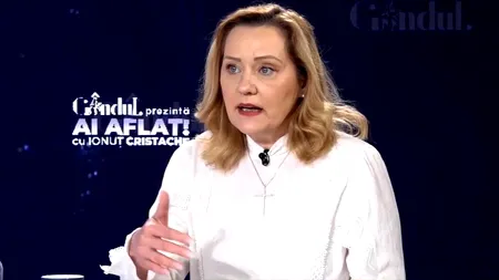 Elena Lasconi a ieșit la atac! După luni de tăcere, vorbește exclusiv la Gândul. Îl face vinovat pe Nicușor Dan de criza politică și de dezastrul economic. 