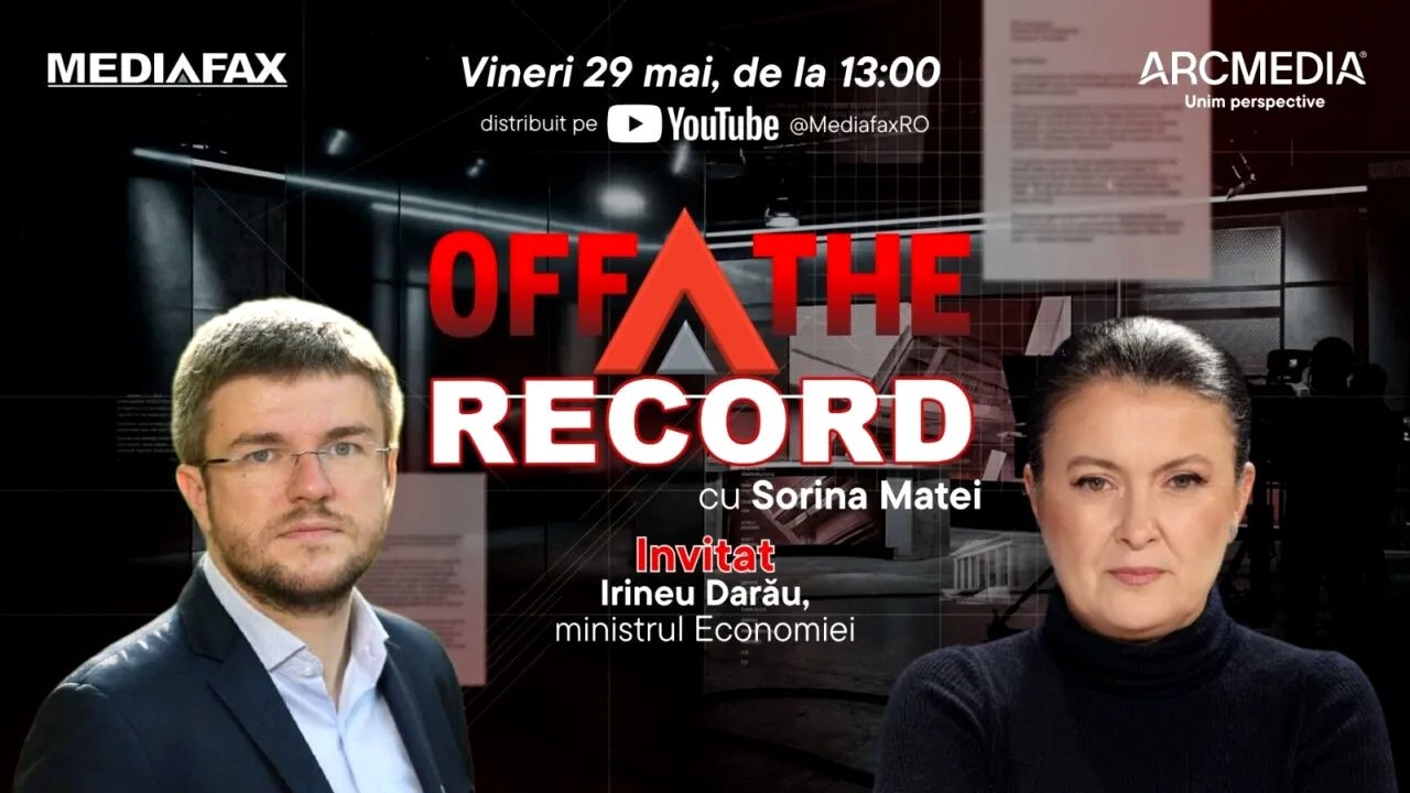 OFF The Record. Invitat: Irineu Darău, ministrul Economiei