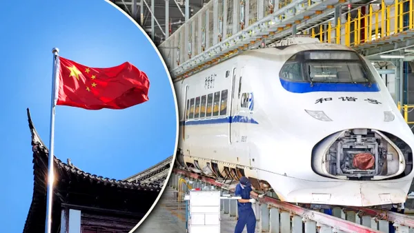 Un tren de mare viteză chinezesc a doborât recordul mondial la accelerație: la 0 la 800 km/h, în doar 5 secunde