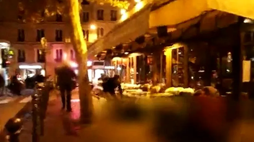 Imagini surprinse la câteva momente după unul dintre atentatele din Paris. „E un carnagiu